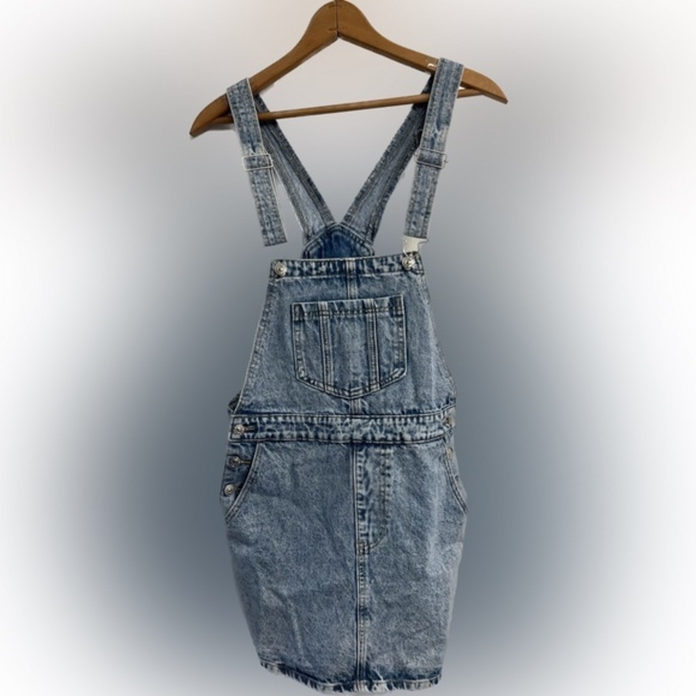 Shein overalls mini skirt jean dress. Size 6.